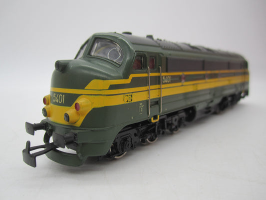 Märklin H0 - 3133 - Dieselloc, Serie 54 van de NMBS - Digitaal