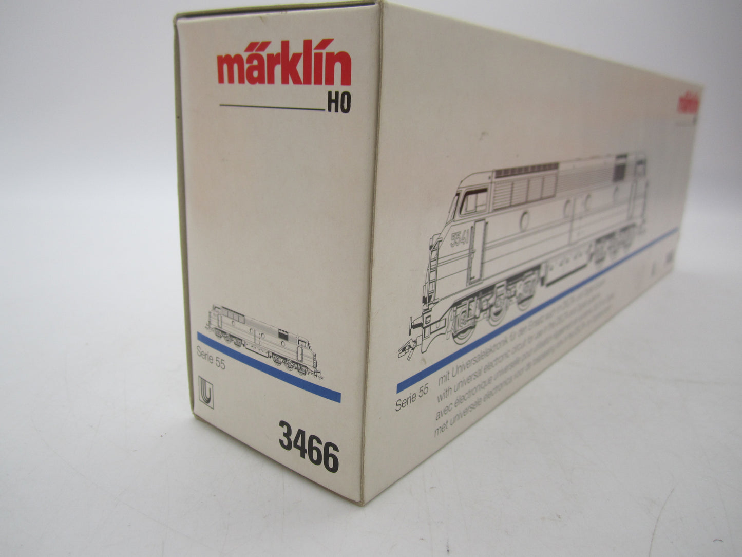 Märklin H0 - 3466 - Dieselloc, Serie 55 van de NMBS - Digitaal