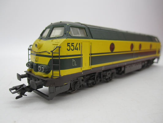 Märklin H0 - 3466 - Dieselloc, Serie 55 van de NMBS - Digitaal