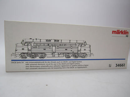 Märklin H0 - 34661 - Dieselloc, Serie 54 van de NMBS - Delta/Digitaal