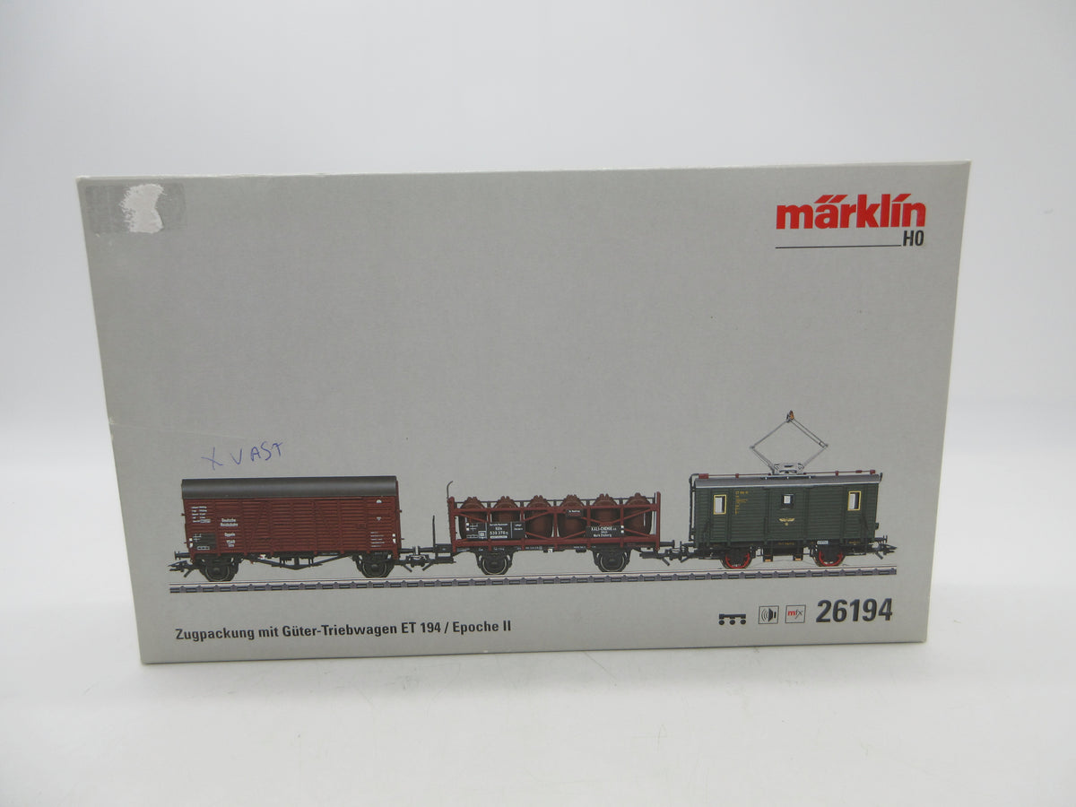 Märklin H0 - 26194 - Treinset met ET 194 van de DRG - MFX Digitaal/Sound