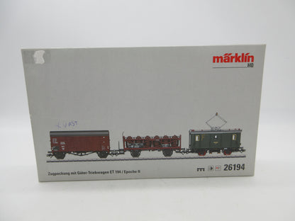 Märklin H0 - 26194 - Treinset met ET 194 van de DRG - MFX Digitaal/Sound