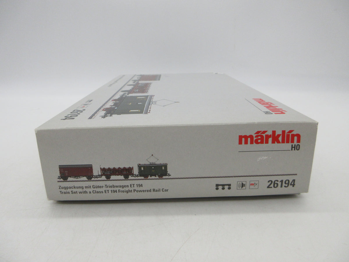 Märklin H0 - 26194 - Treinset met ET 194 van de DRG - MFX Digitaal/Sound