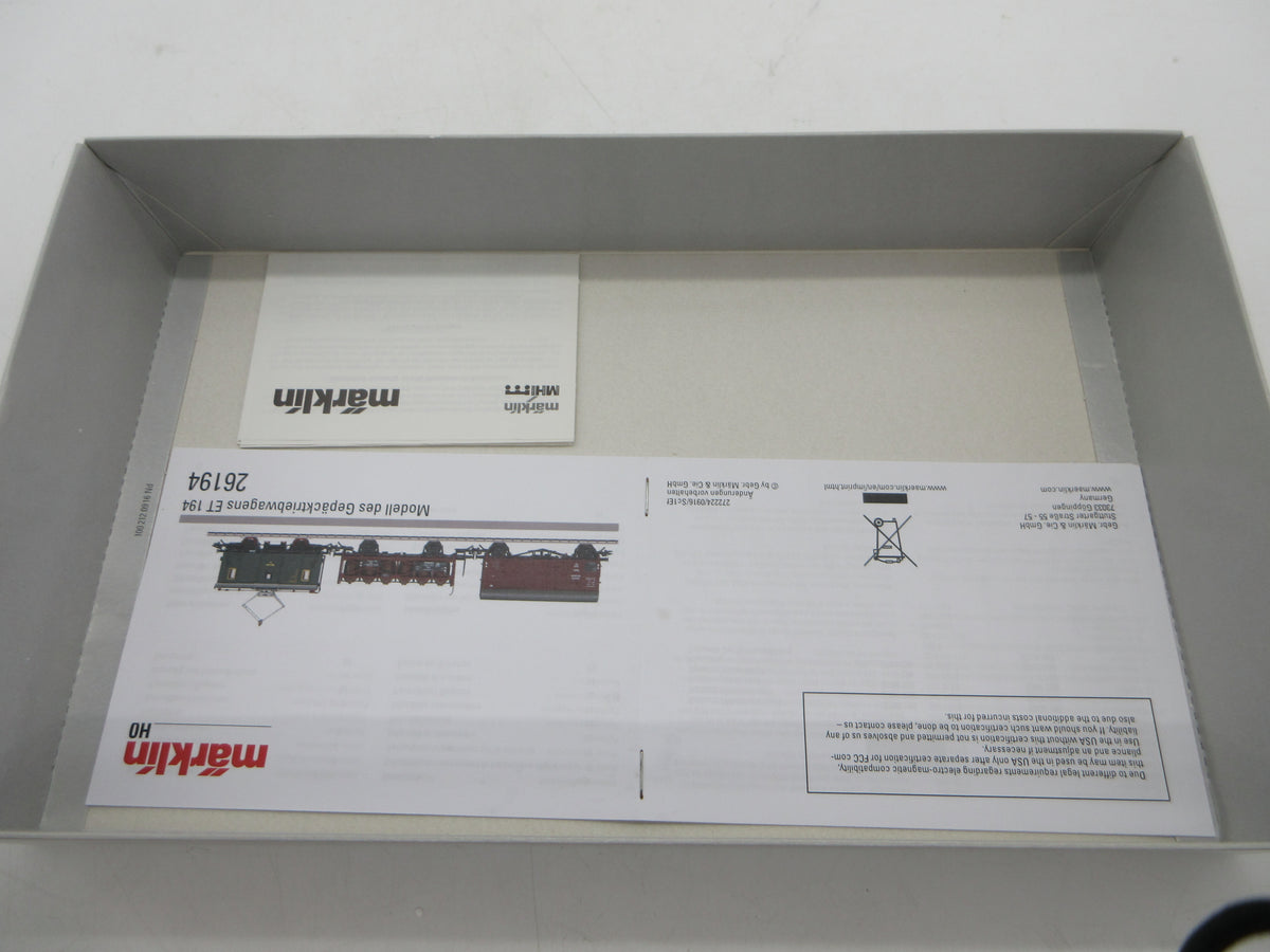 Märklin H0 - 26194 - Treinset met ET 194 van de DRG - MFX Digitaal/Sound
