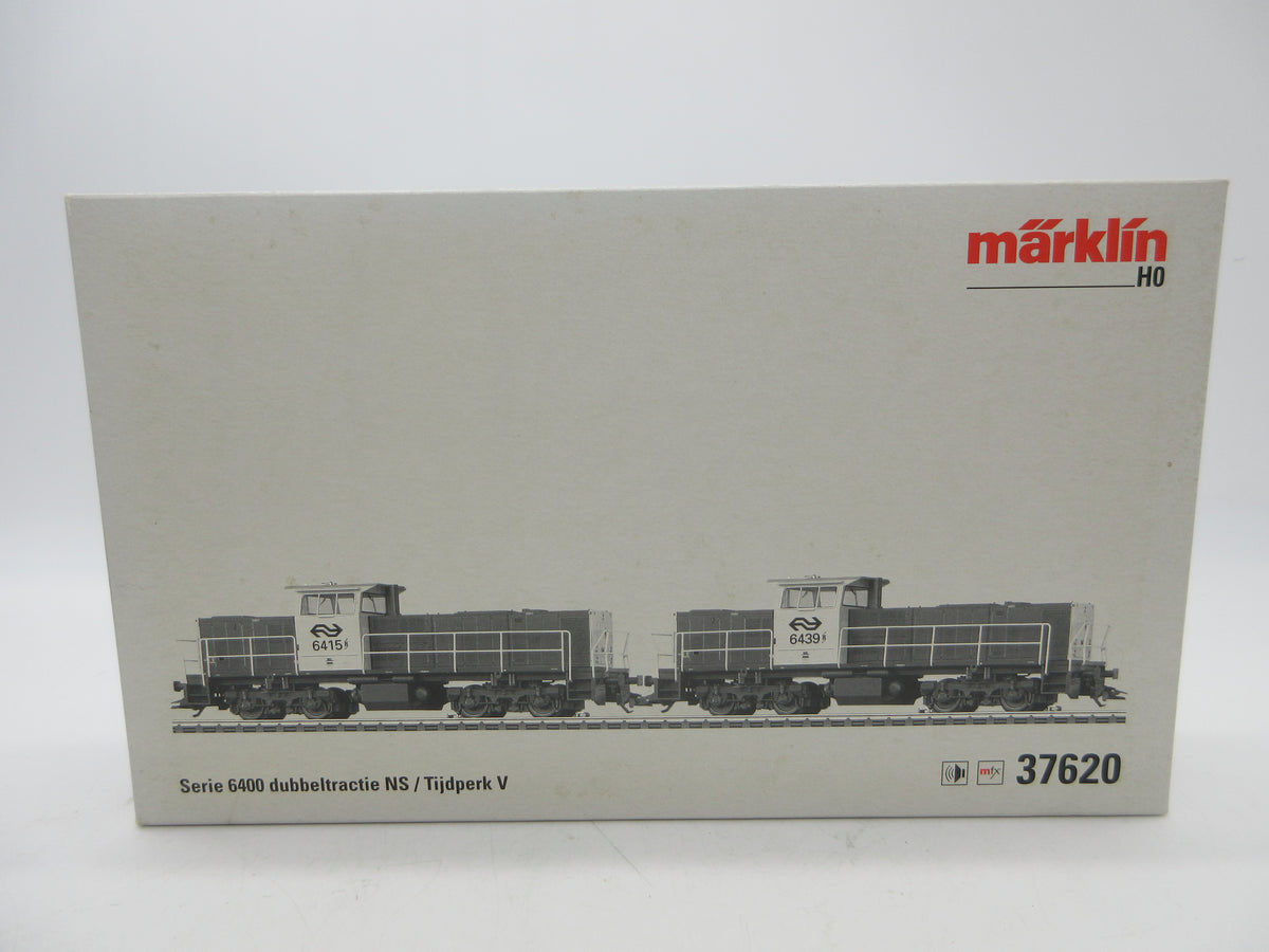 Märklin H0 - 37620 - Dubbeltractie Serie 6400 van de NS - MFX/Sound