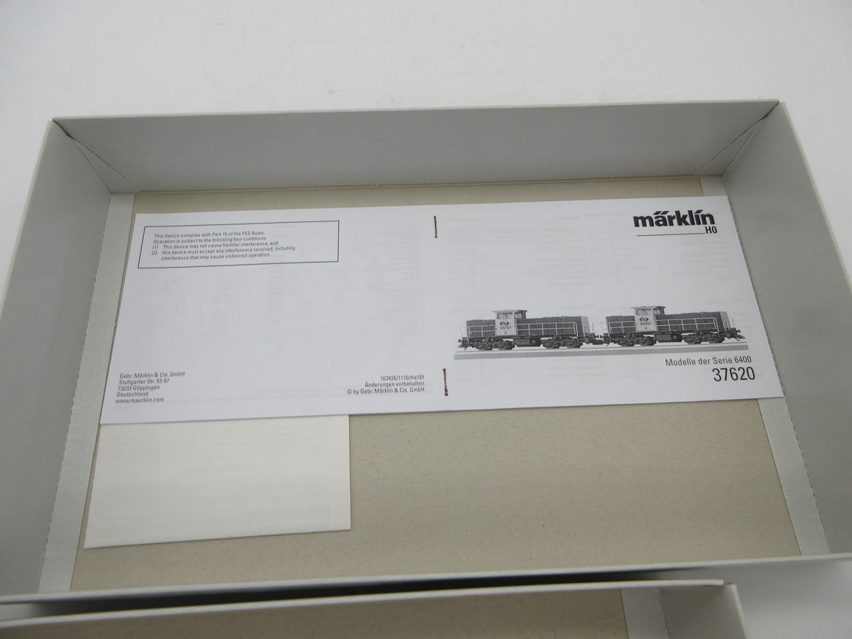 Märklin H0 - 37620 - Dubbeltractie Serie 6400 van de NS - MFX/Sound