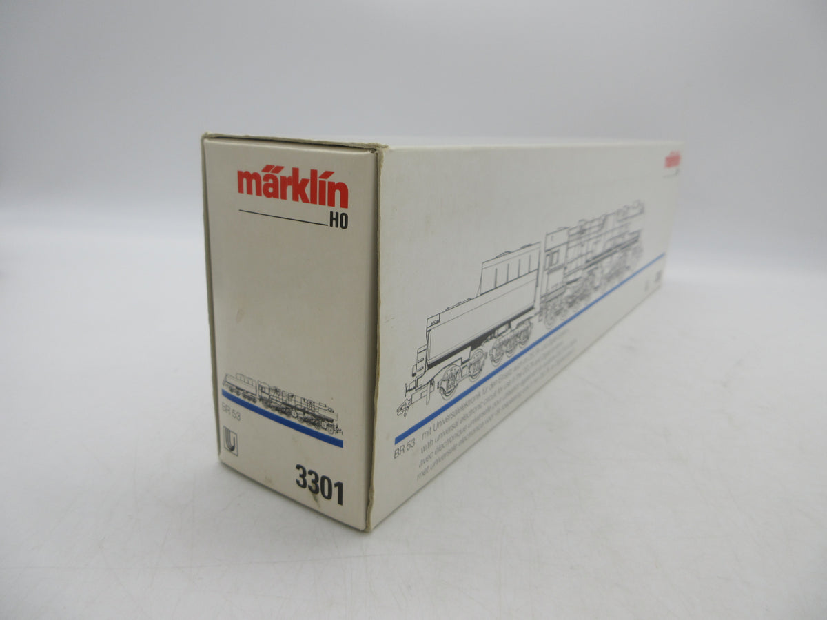 Märklin H0 - 3301 - Stoomloc met tender, BR 53 "Mallet" van de DRG - Delta