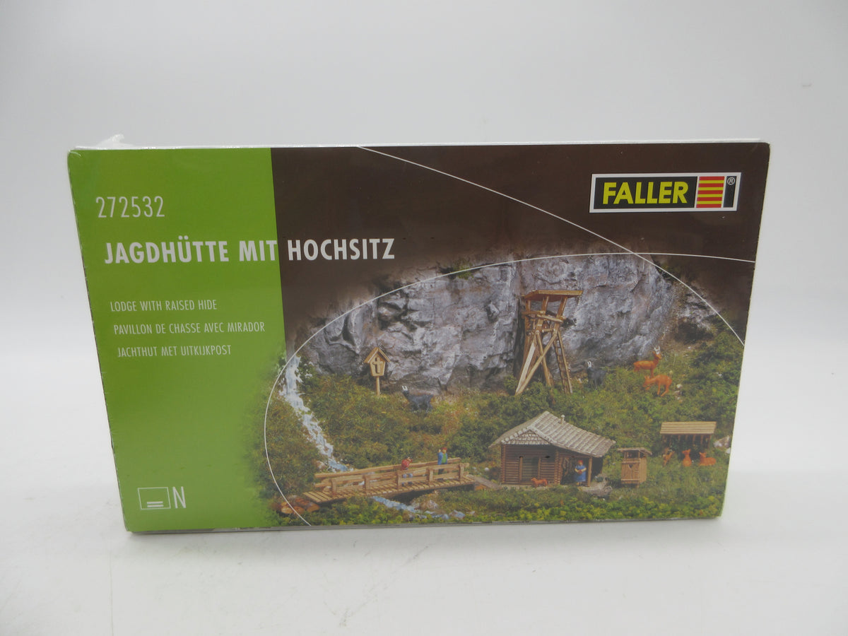 Faller N - 272532 - Bouwpakket: Jachthut met uitkijkpost