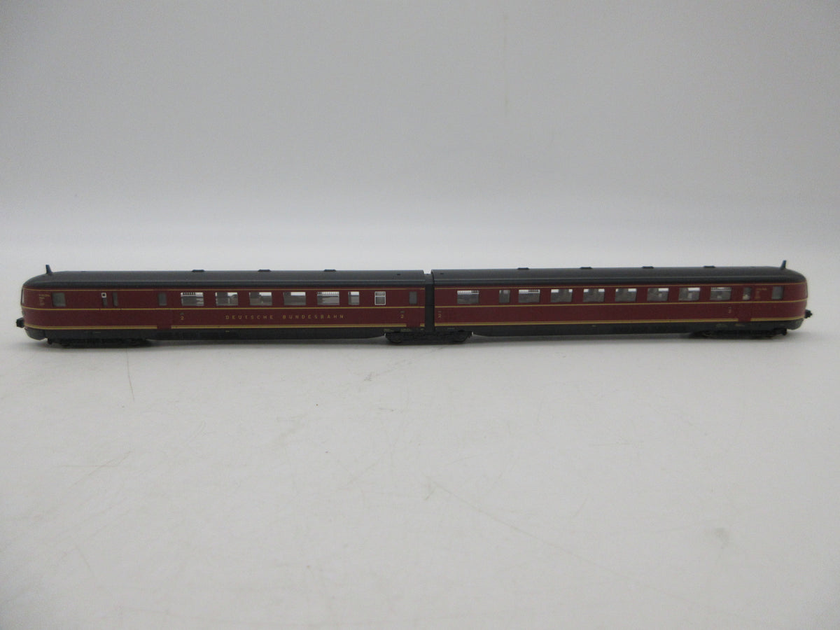 Kato N - 10712 - 2-delig treinstel VT 04 "Bauart Hamburg" van de DB