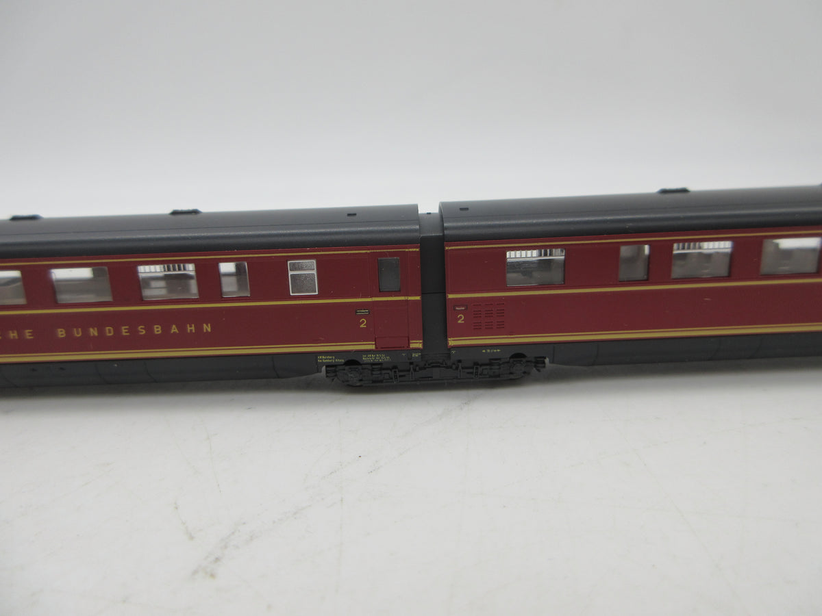 Kato N - 10712 - 2-delig treinstel VT 04 "Bauart Hamburg" van de DB