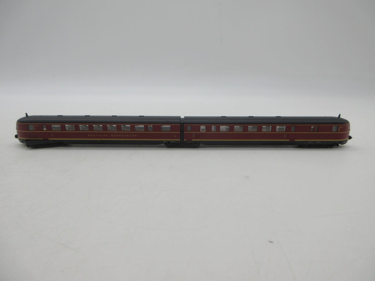 Kato N - 10712 - 2-delig treinstel VT 04 "Bauart Hamburg" van de DB