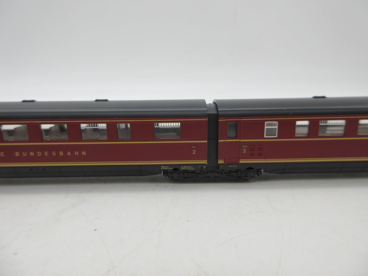 Kato N - 10712 - 2-delig treinstel VT 04 "Bauart Hamburg" van de DB