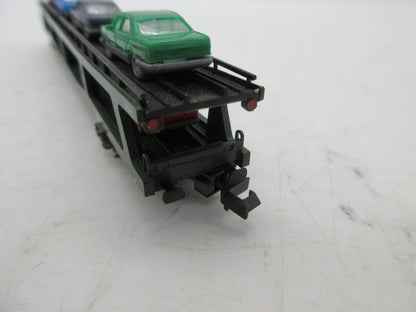 Fleischmann Piccolo N - 8284 - Vierassige autotransporter, met auto's van de DB