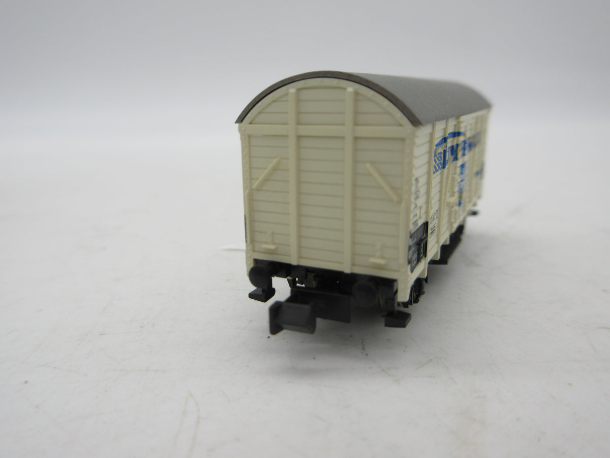 Minitrix N - 15398 - Gesloten goederenwagen "Triumph-Werke" van de DB