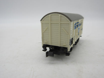 Minitrix N - 15398 - Gesloten goederenwagen "Triumph-Werke" van de DB