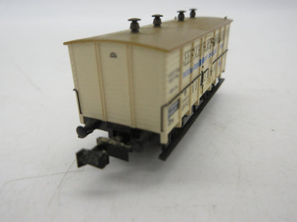 Minitrix N - 51 3222 00 - Gesloten goederenwagen "Seefisch Transport-wagens no 15" van de Herz.Old.St.B.