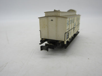 Minitrix N - 51 3218 00 - Gesloten goederenwagen "Hackerbräu Münmchen" van de K.Bay.St.B.