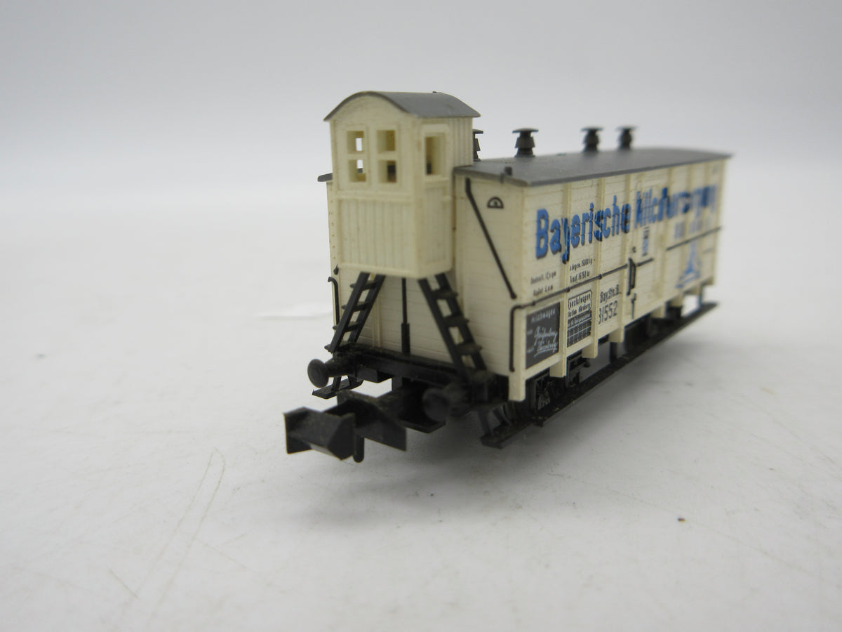 Minitrix N - 51 3221 00 - Gesloten goederenwagen "Bayerische Milchversorgung" van de K.Bay.St.B.