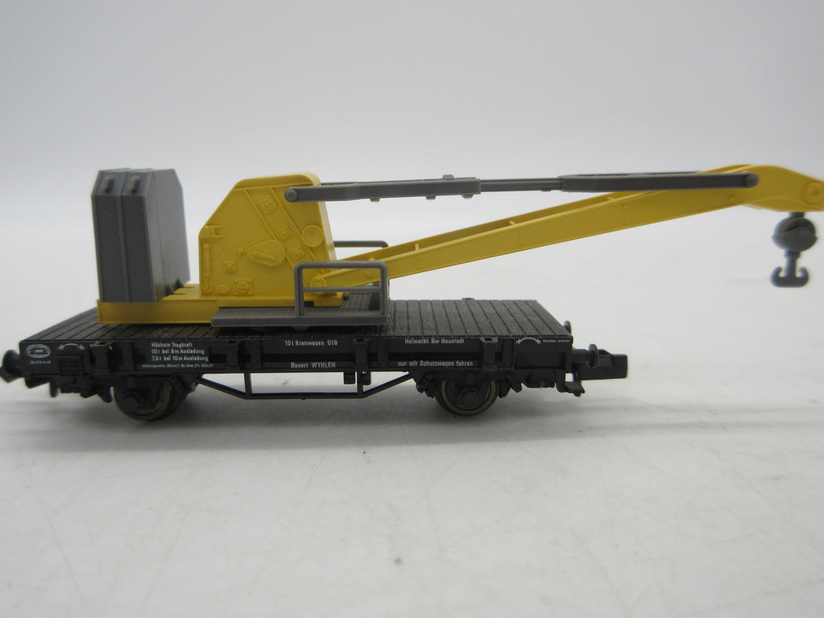 Fleischmann Piccolo N - 8502 - Kraanwagen van de DB