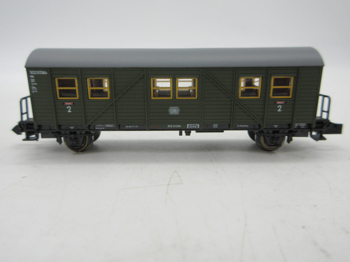 Minitrix N - 13331 - Personeelswagen van de DB