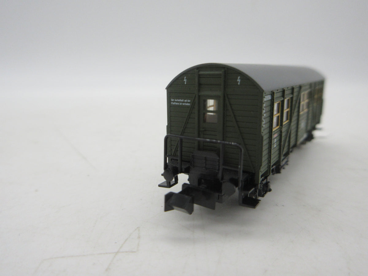Minitrix N - 13331 - Personeelswagen van de DB