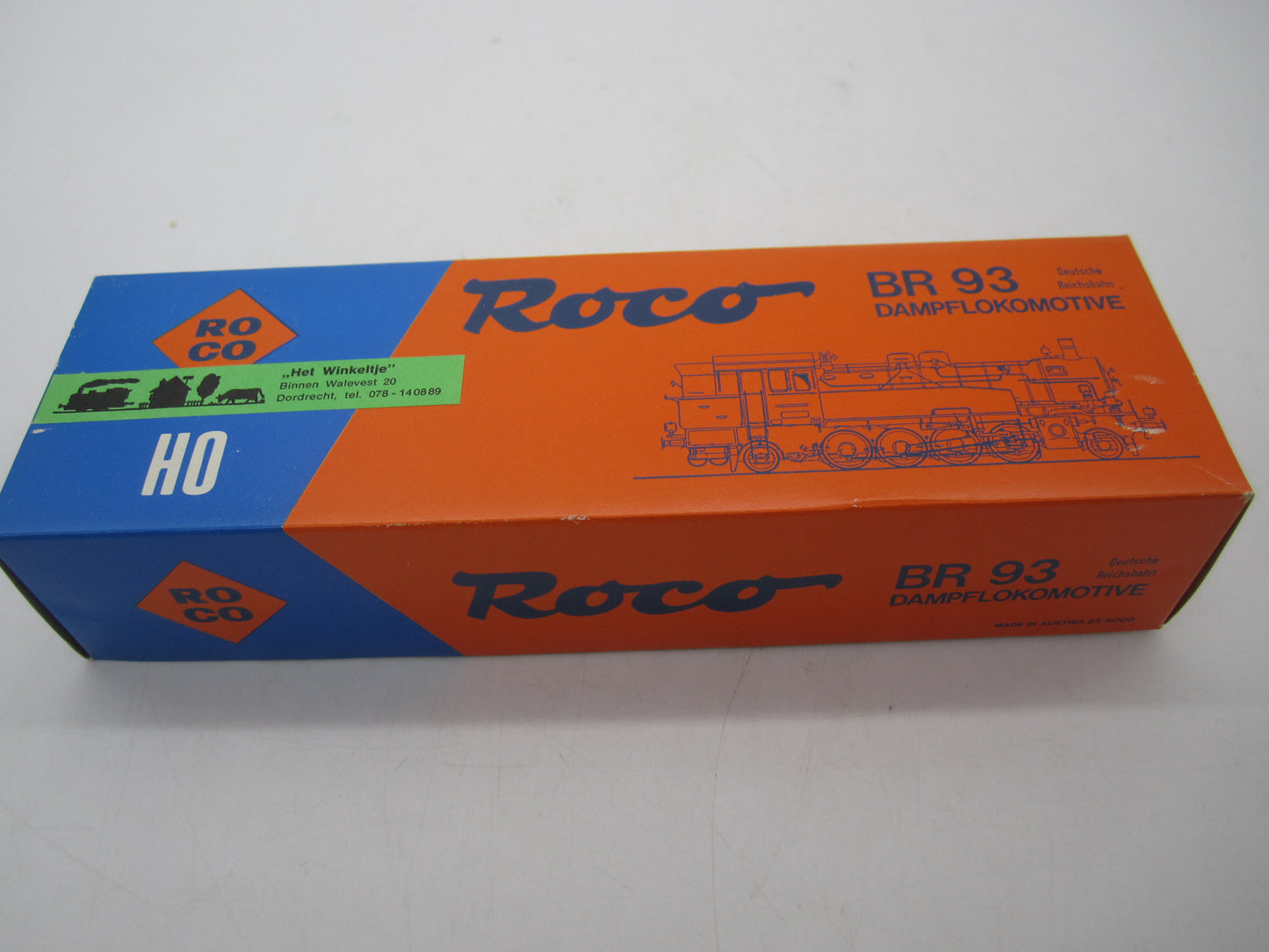 Roco H0 - 04122 A - Tenderloc, BR 93 van de DRG - Analoog