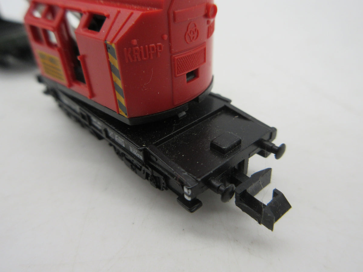 Minitrix N - 51 3590 00 - Kraanwagen van de DB