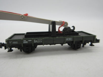 Minitrix N - 51 3590 00 - Kraanwagen van de DB