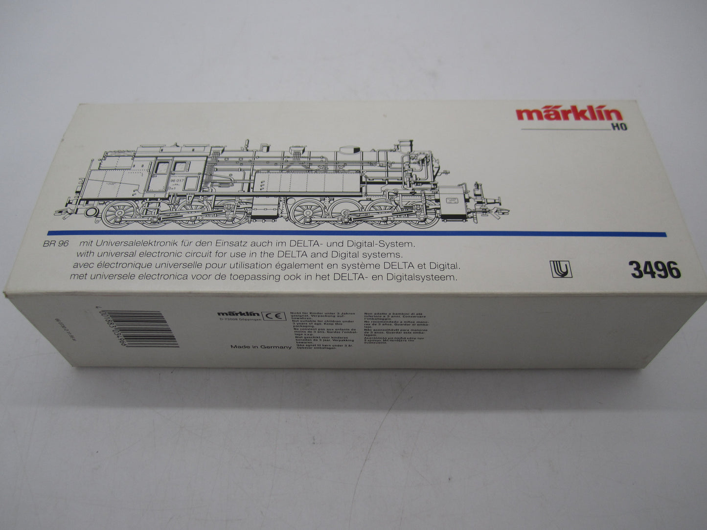 Märklin H0 - 3496 - Tenderloc, BR 96 "Mallet" van de DRG - Digitaal
