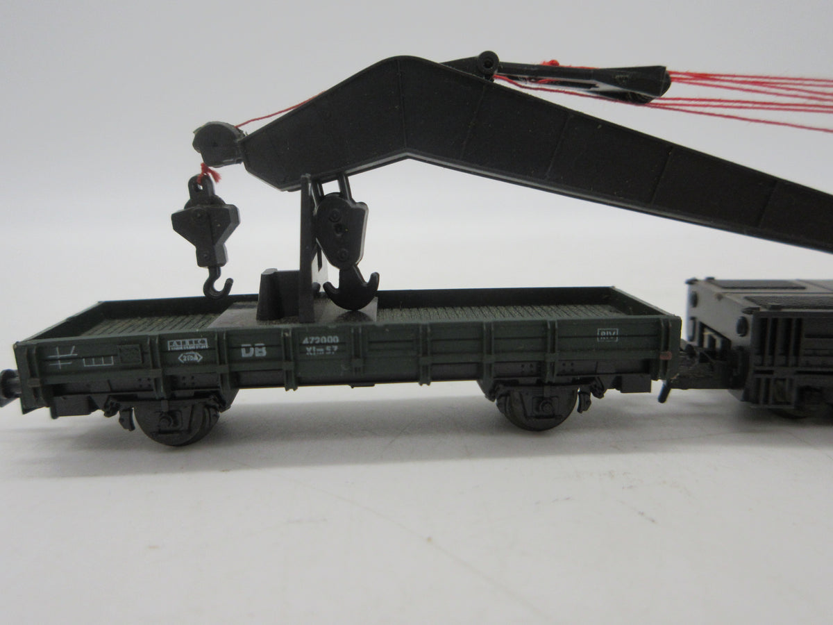 Minitrix N - 51 3160 00 - Kraanwagen van de DB
