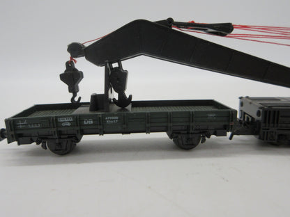 Minitrix N - 51 3160 00 - Kraanwagen van de DB