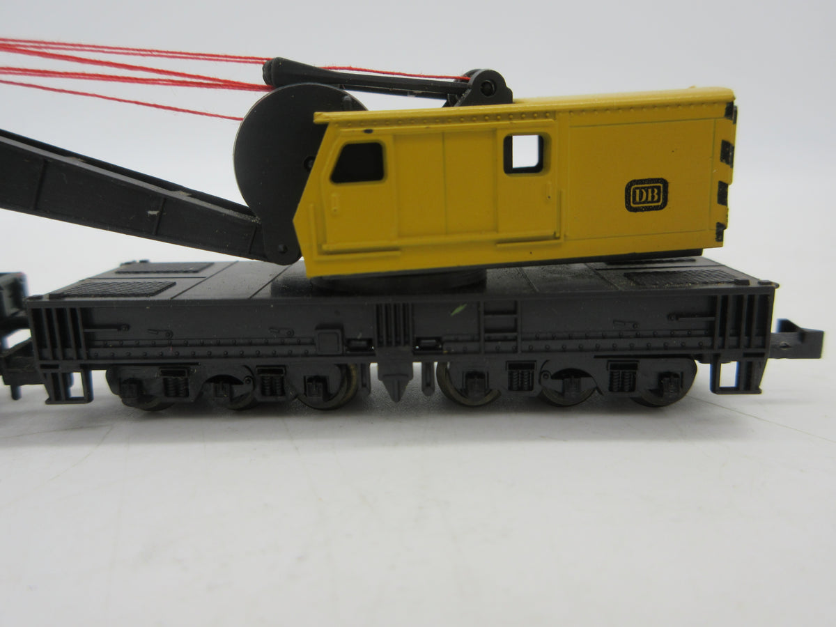 Minitrix N - 51 3160 00 - Kraanwagen van de DB