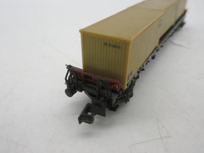 Piko N - 5/4144-01 - Containerwagen van de DR