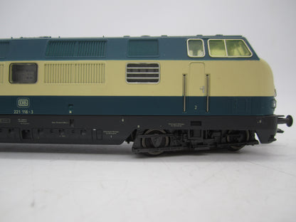 Märklin H0 - 3581 - Diesellocomotief, BR 221 van de DB - FX Digitaal/Sound