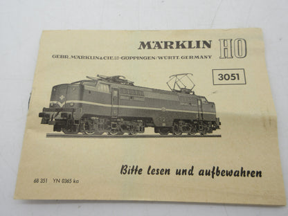 Märklin H0 - 3051 - E-loc, Serie 1200 van de NS - Analoog