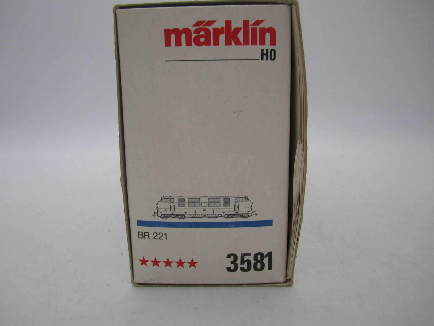Märklin H0 - 3581 - Diesellocomotief, BR 221 van de DB - FX Digitaal/Sound