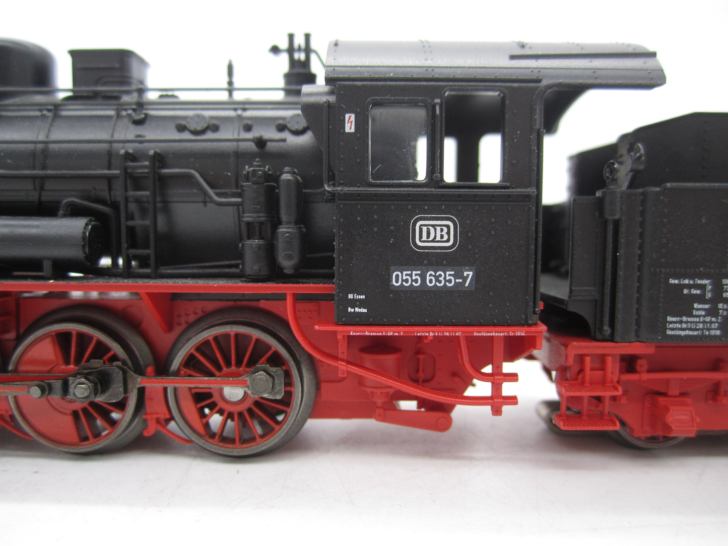 Märklin H0 - 37554 - Stoomloc met tender, BR 055 van de DB - Digitaal