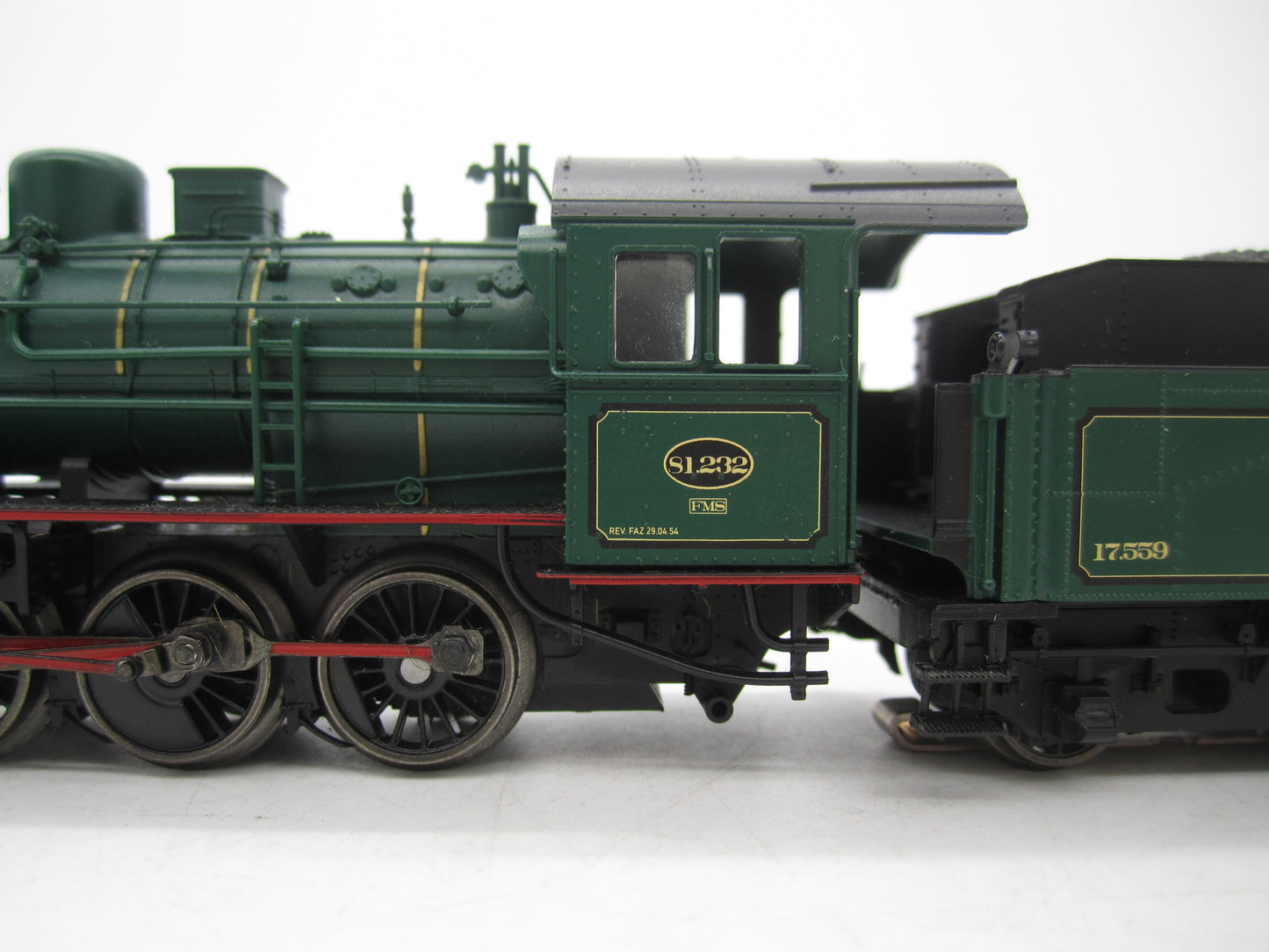 Märklin H0 - 37553 - Stoomloc met tender, Serie 81 van de NMBS - Digitaal