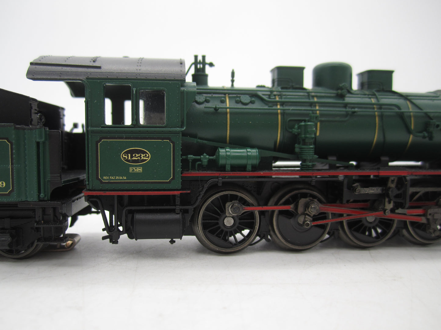 Märklin H0 - 37553 - Stoomloc met tender, Serie 81 van de NMBS - Digitaal