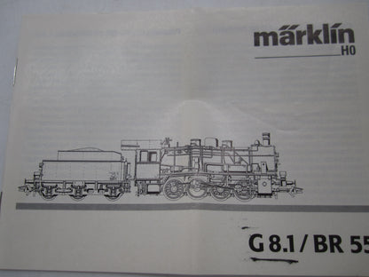 Märklin H0 - 37553 - Stoomloc met tender, Serie 81 van de NMBS - Digitaal