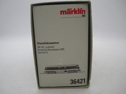 Märklin H0 - 36421 - Dieselloc, BR 132 "Ludmilla" van de DR - Digitaal