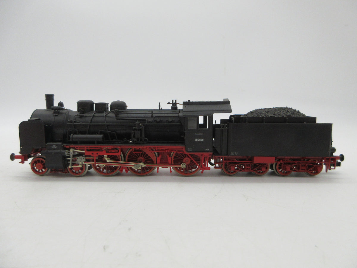 Fleischmann H0 - 4160 - Stoomloc met tender, BR 38 van de DRG