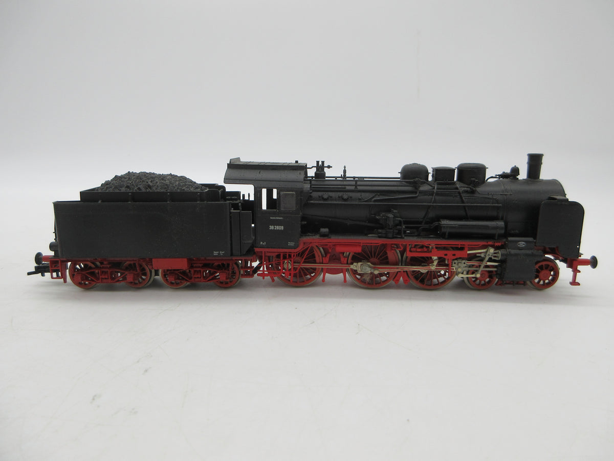 Fleischmann H0 - 4160 - Stoomloc met tender, BR 38 van de DRG