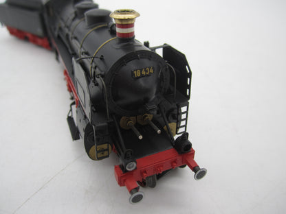 Märklin H0 - 3318 - Stoomloc met tender, BR 18.4 van de DRG - Digitaal