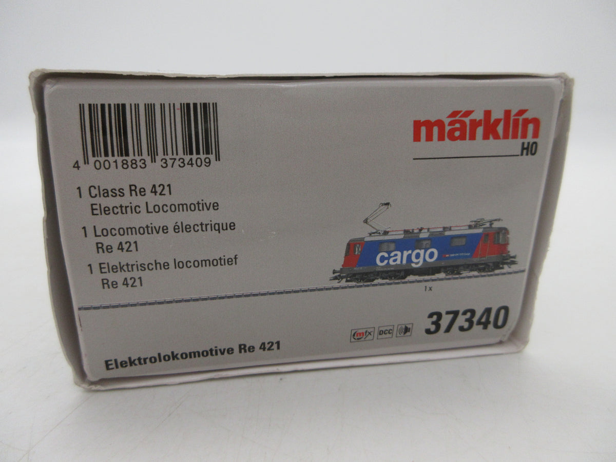 Märklin H0 - 37340 - E-loc, Re 421 van de SBB Cargo - MFX+/Sound