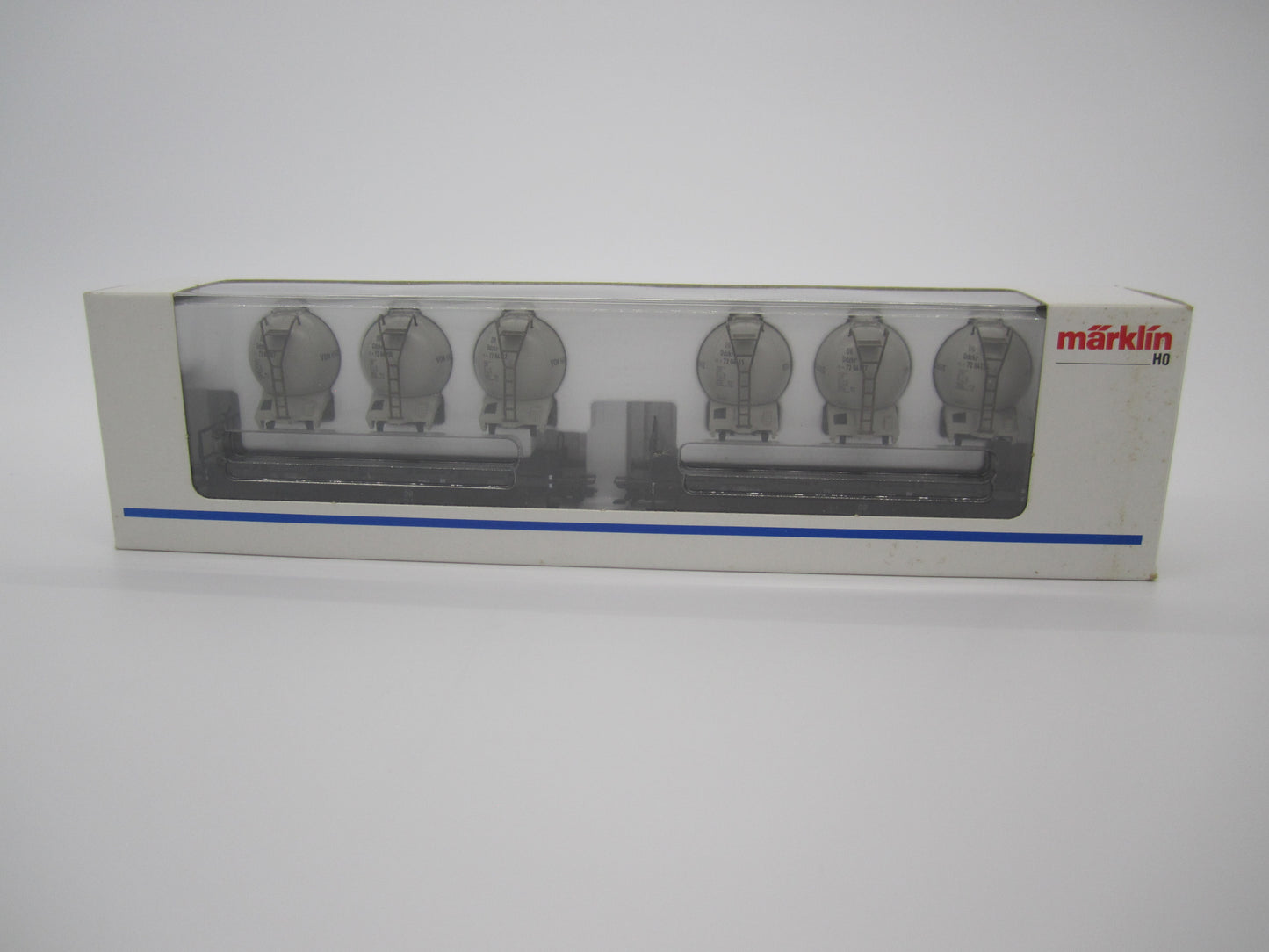 Märklin H0 - 48942 - Setje van 2 containerdraagwagens "Von haus zu haus" van de DB