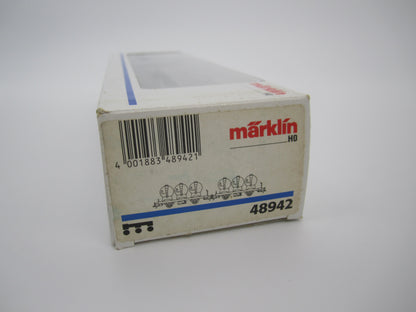 Märklin H0 - 48942 - Setje van 2 containerdraagwagens "Von haus zu haus" van de DB