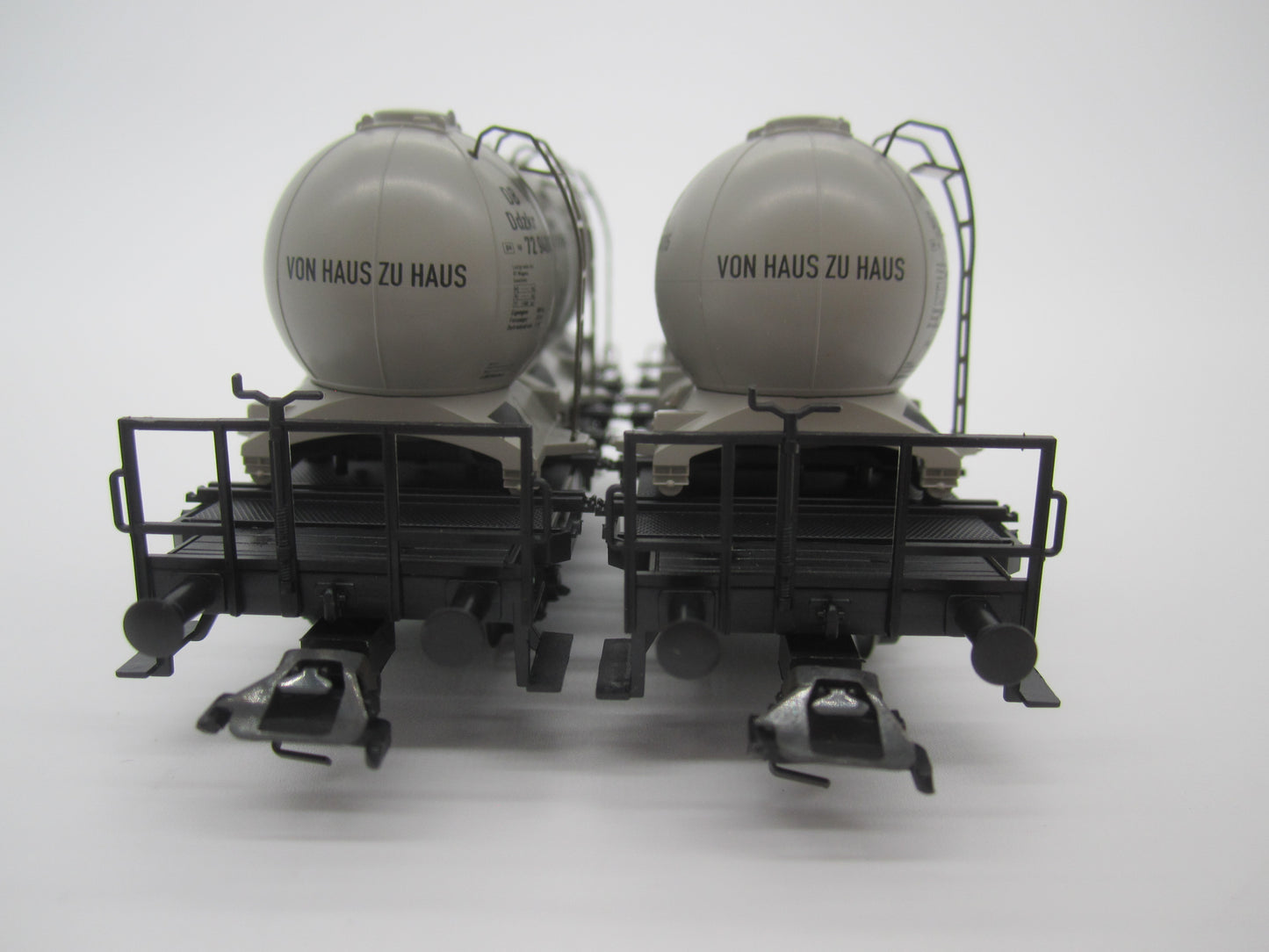 Märklin H0 - 48942 - Setje van 2 containerdraagwagens "Von haus zu haus" van de DB