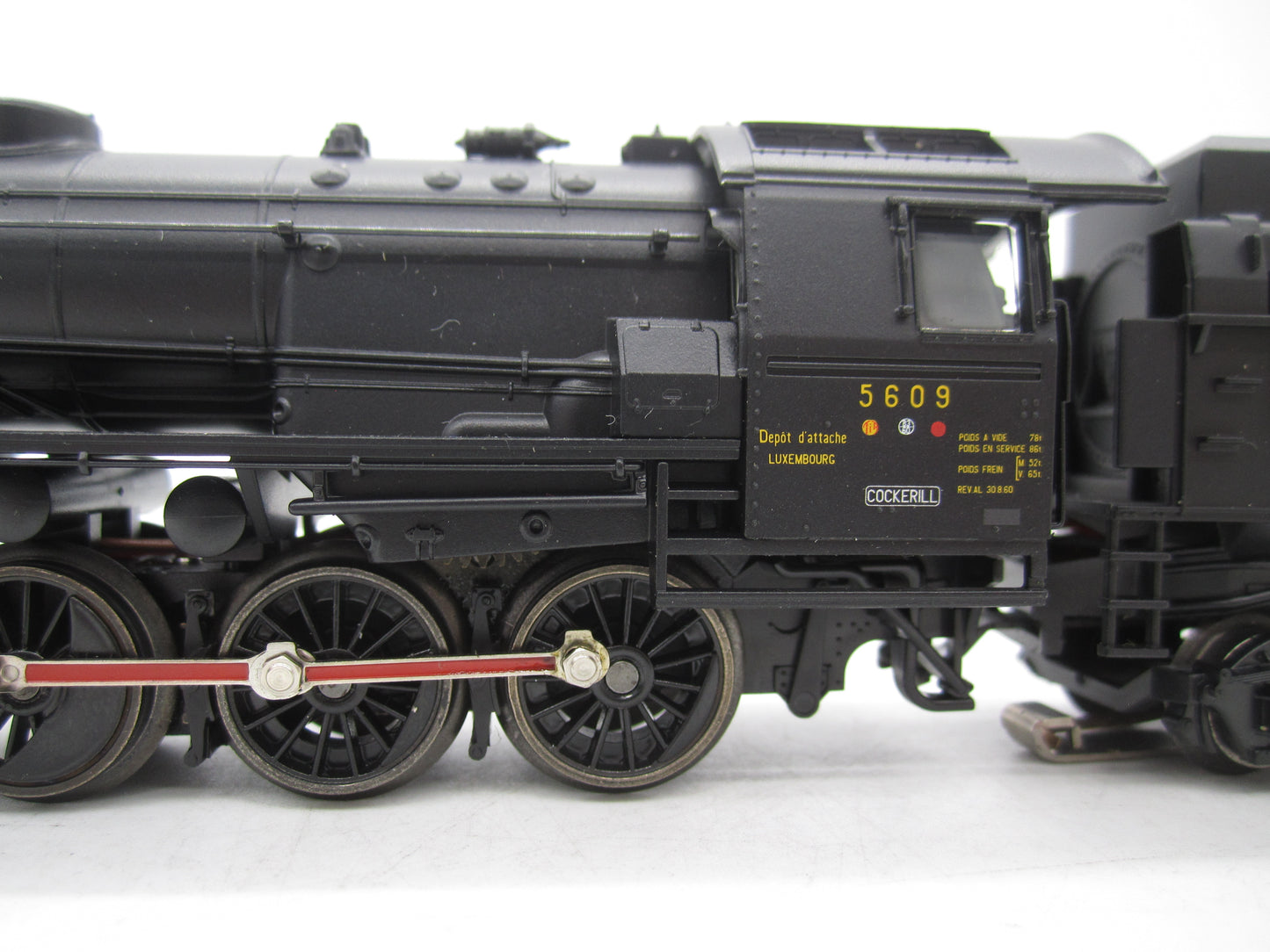Märklin H0 - 34158 - Stoomloc met tender, Serie 56 van de CFL - Digitaal