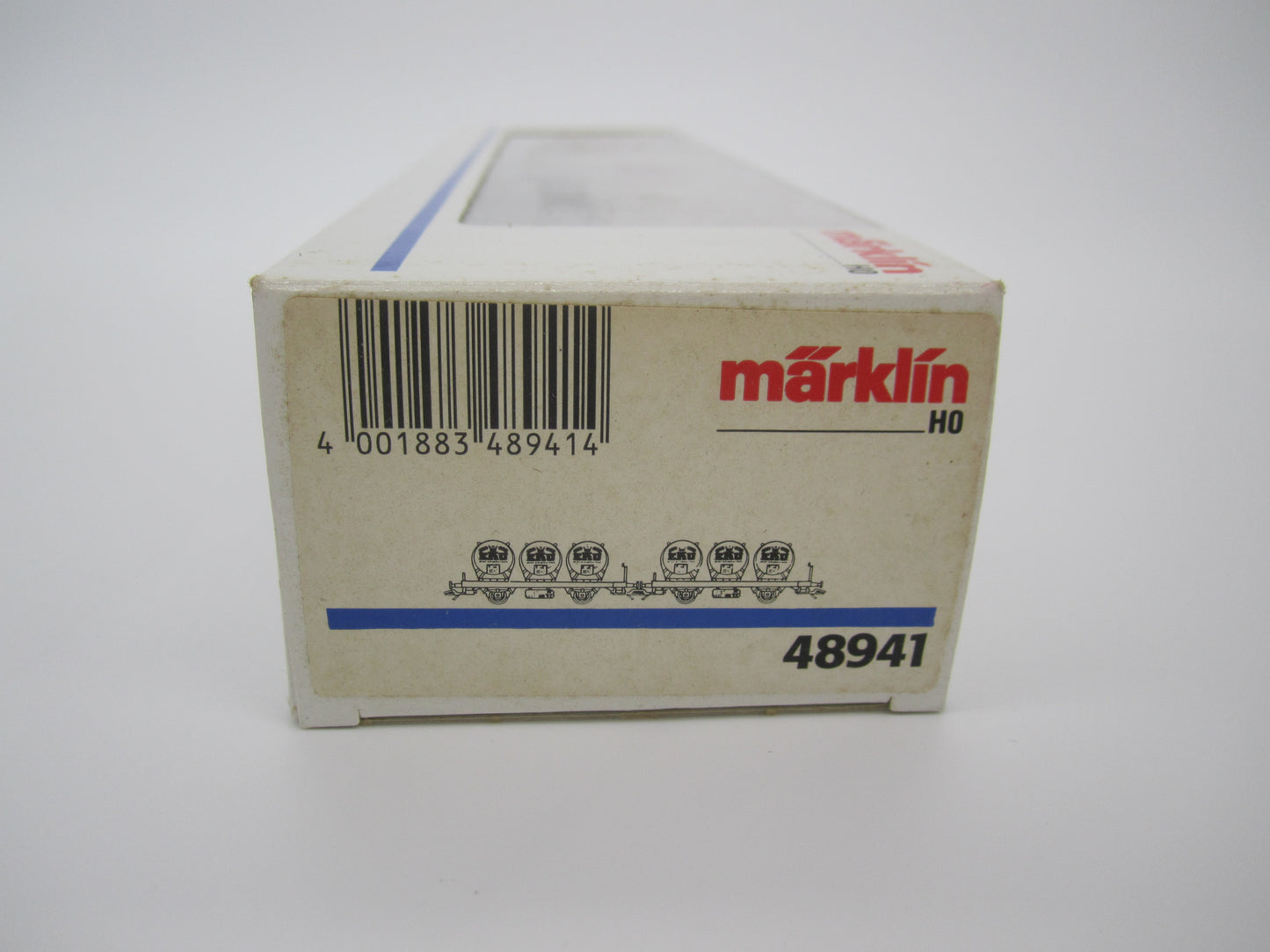 Märklin H0 - 48941 - Setje van 2 containerdraagwagens "Eku" van de DB